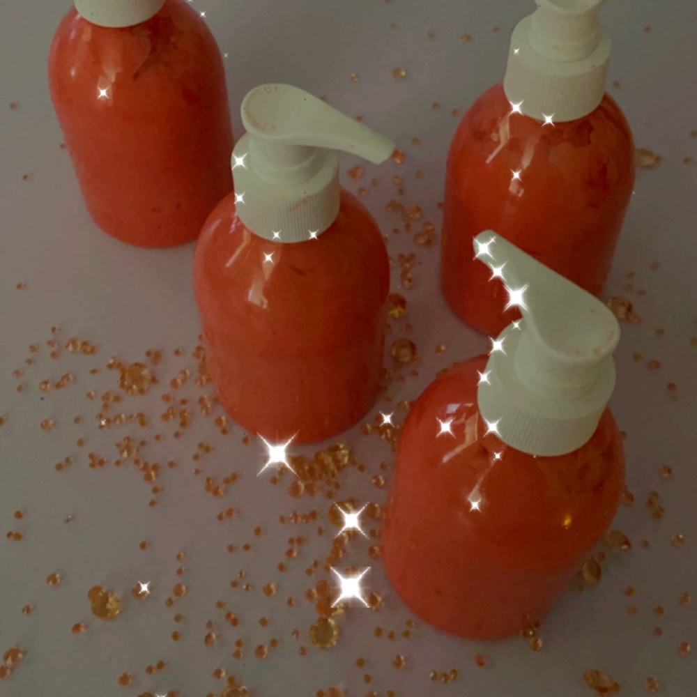All Natural and Handmade Strawberry Body Lotion